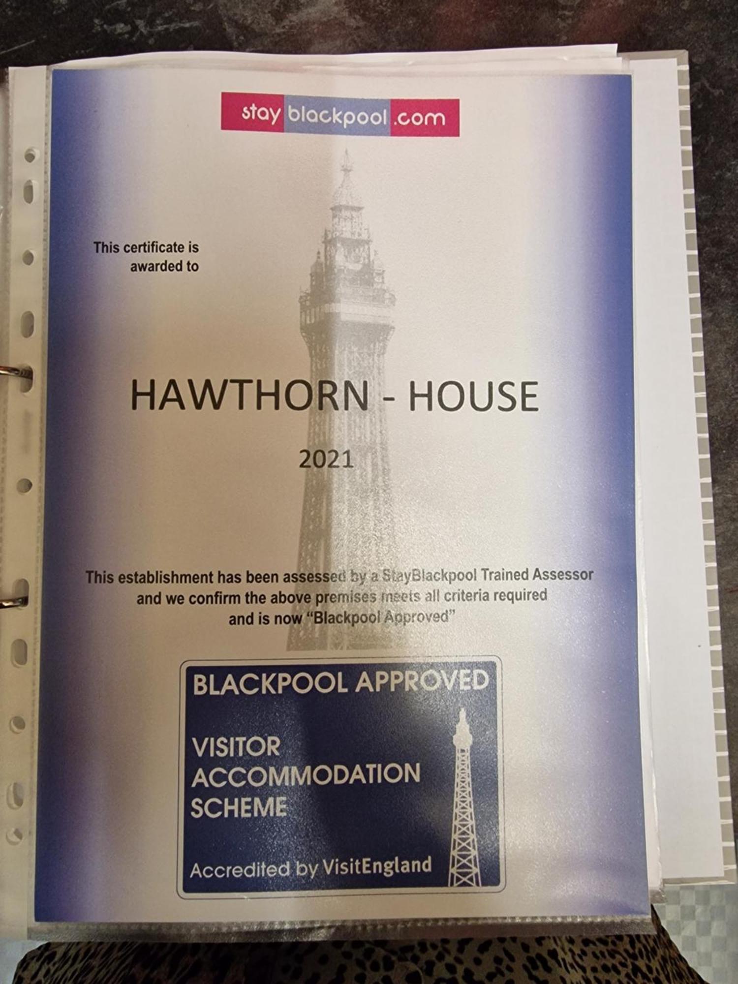 Hawthorn House Hotel Blackpool Exterior foto